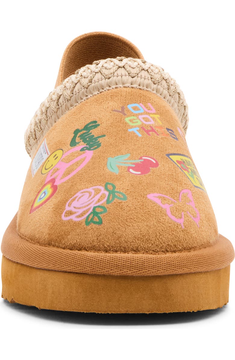 Steve Madden Kids' Jordye Faux Shearling Lined Slingback Clog, Alternate, color, Cogna Mul