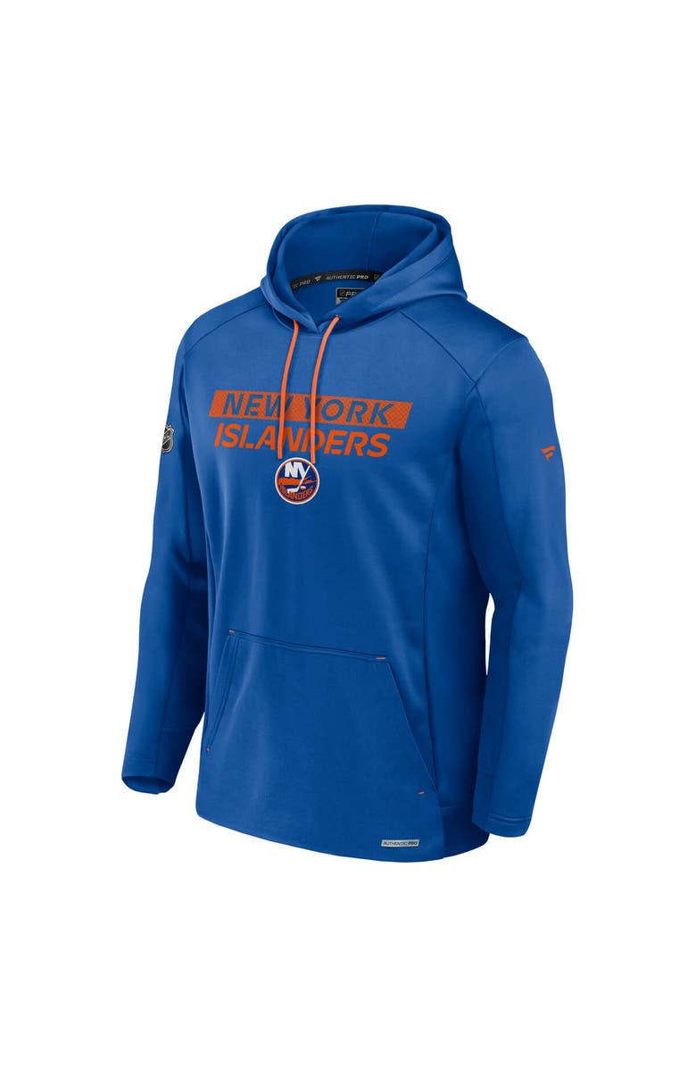 FANATICS Men's Fanatics  Royal New York Islanders Authentic Pro Rink Fleece Pullover Hoodie, Alternate, color, 