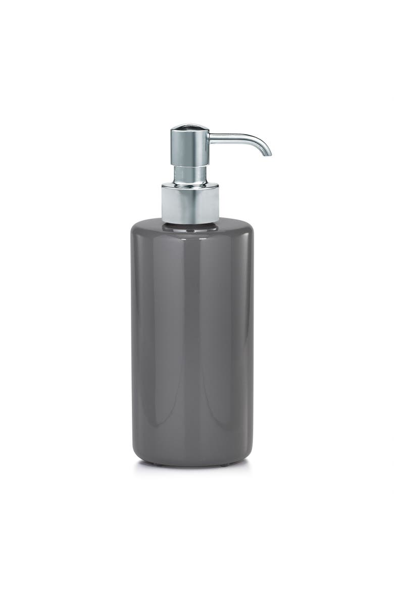 Domus Smoke Gloss Pump Dispenser, Main, color, GREY