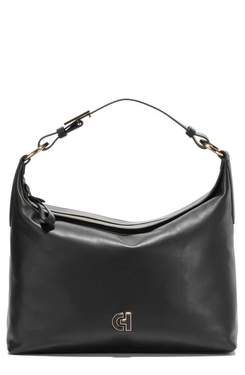 Kamila Leather Hobo Bag