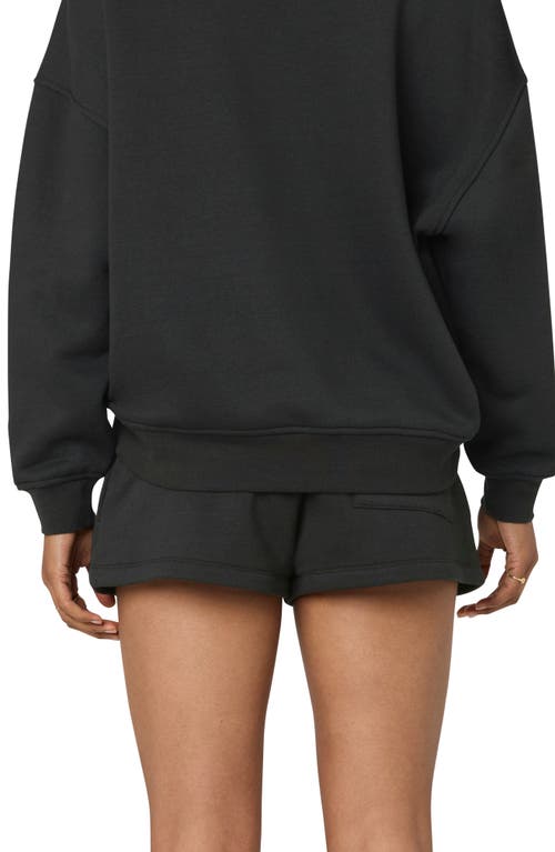 Shop Florence By Mills Cozy Crush Sweat Shorts In Black