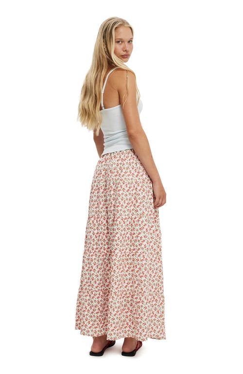 Cotton On Haven Multi Tiered Maxi Skirt In Annaliese Floral