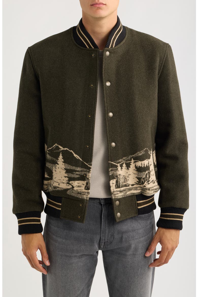 Lookout Valley Wool Varsity Jacket, Main, color, LOOKOUT VALLEY