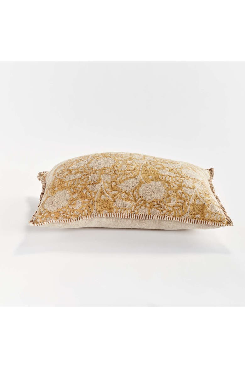 Pascaline Lumbar Pillow, Alternate, color, Yellow