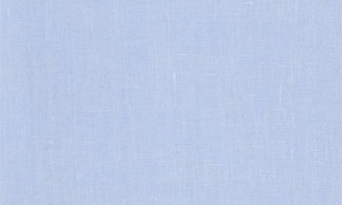 Bugatchi Axel Shaped Fit Linen Button-up Shirt In Sky