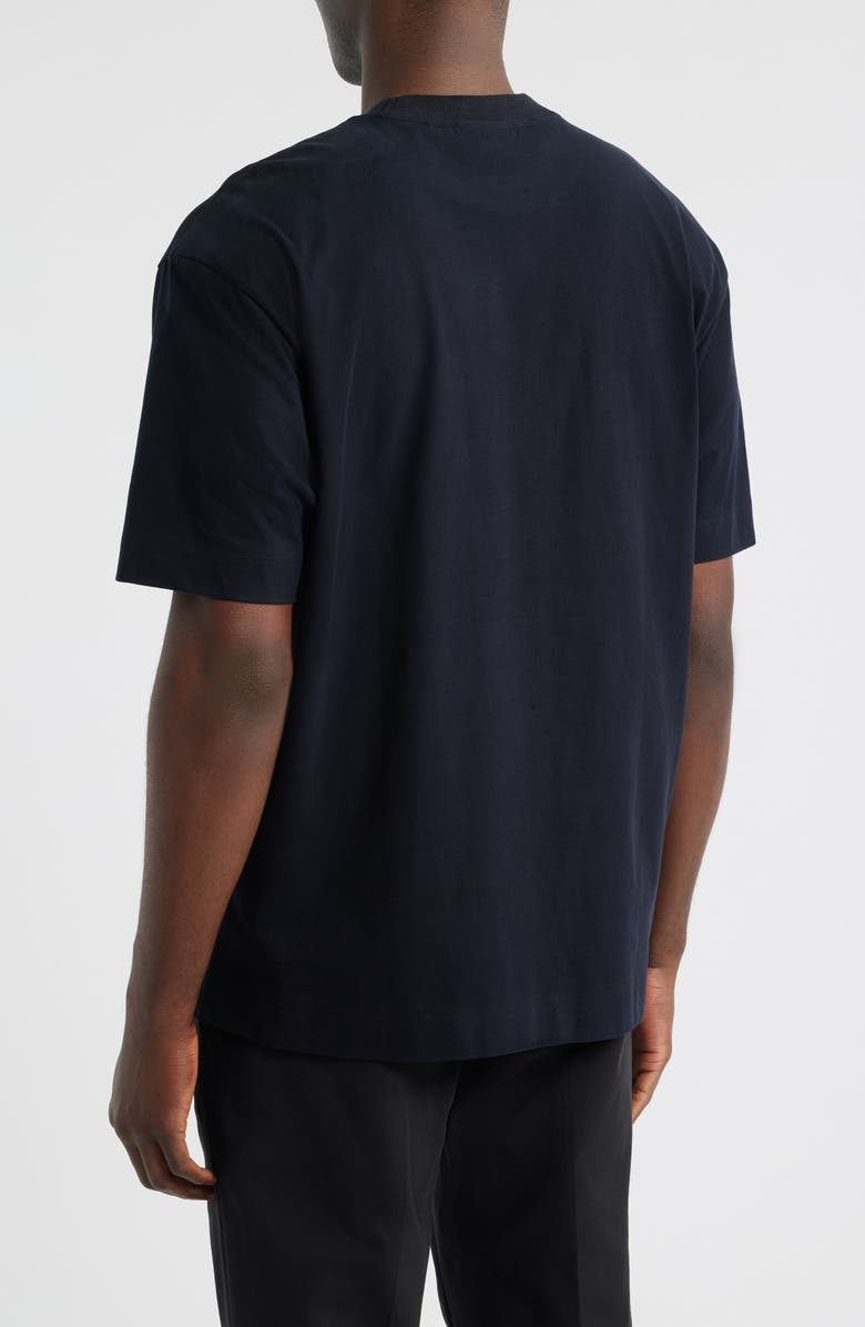 BOSS x Steiff Tames Solid Cotton T-Shirt, Alternate, color, Black