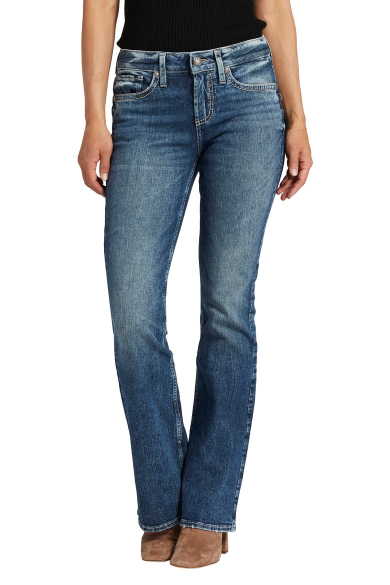 Suki Bootcut Jeans, Main, color, INDIGO