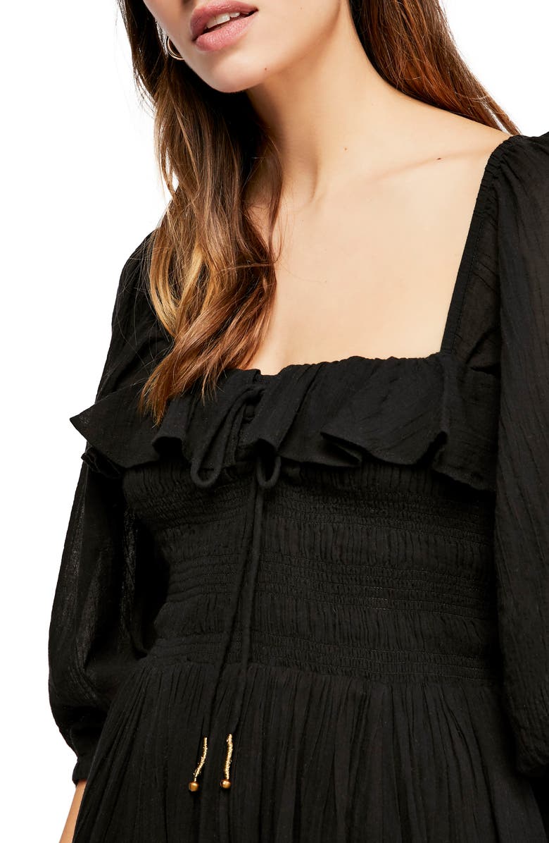 Free People Endless Summer by Free People Ruffle Maxi Dress, Alternate, color, 