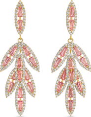 EYE CANDY LOS ANGELES Mavis Cubic Zirconia Drop Earrings
