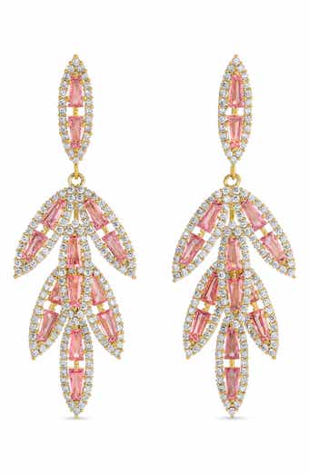Mavis Cubic Zirconia Drop Earrings