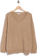 FRAME The Brushed Cashmere V-Neck Sweater