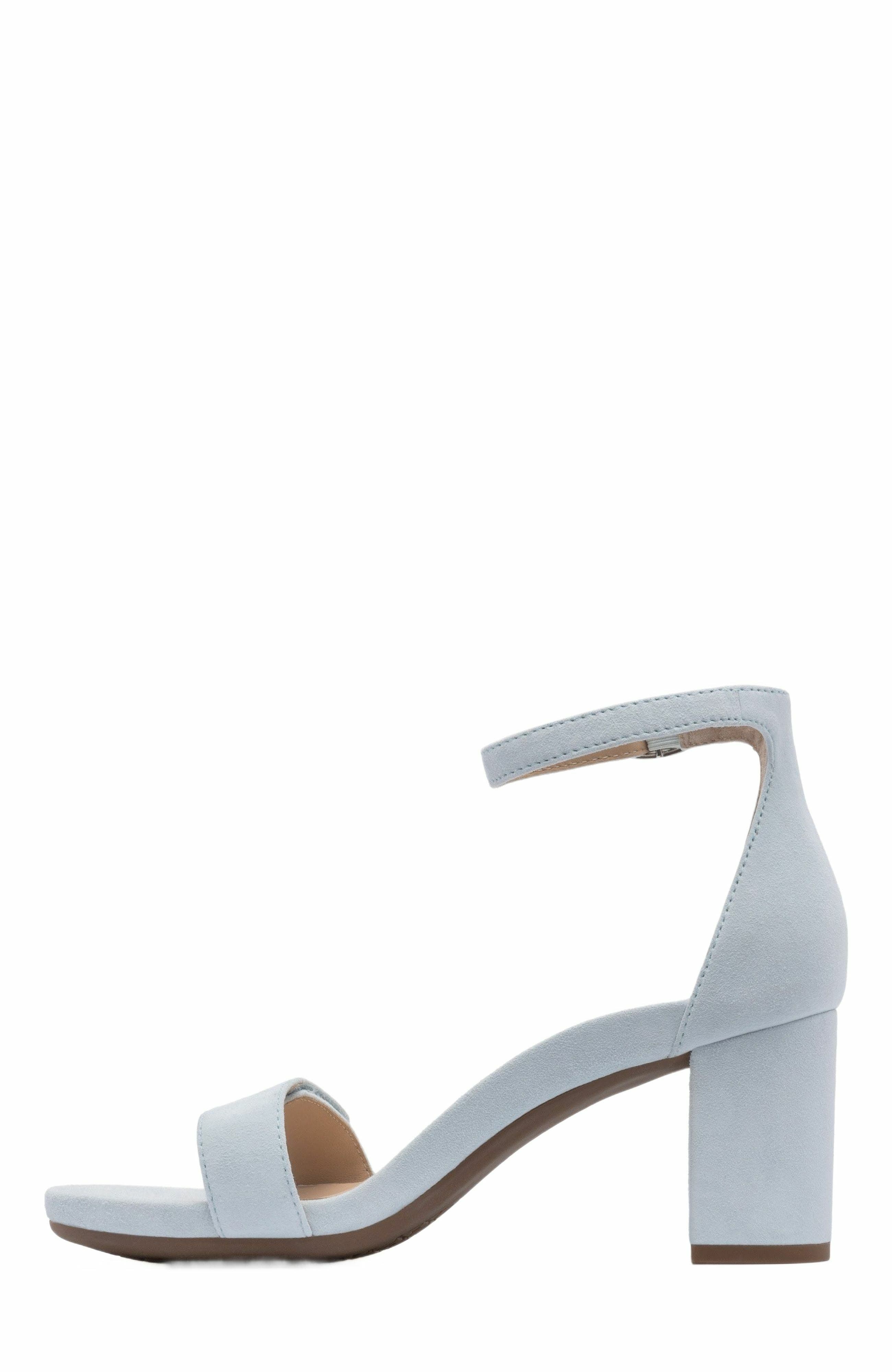 ABEO Tempo Strap Heels, Alternate, color, Light Blue Suede - Metatarsal