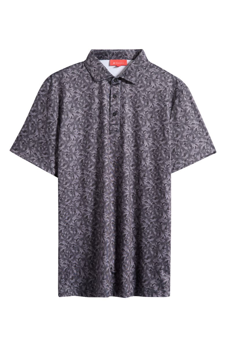 Redvanly Haskell Camouflage Performance Polo, Alternate, color, Tuxedo