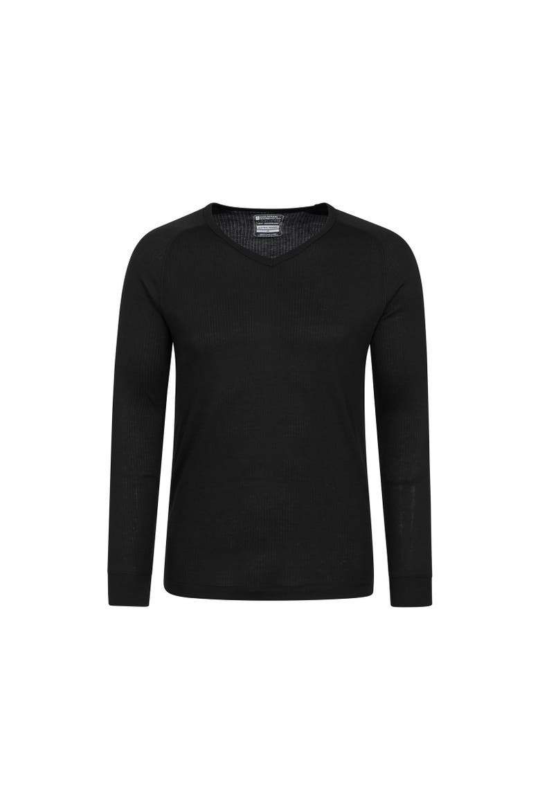 Talus V Neck Thermal Top, Main, color, Black