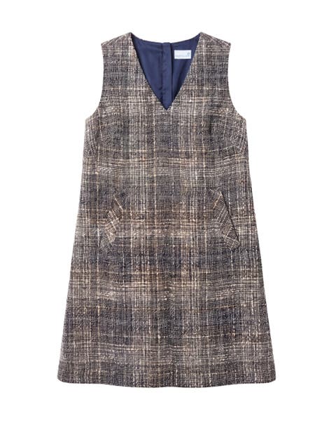 Harlow Tweed Mini Shift Dress