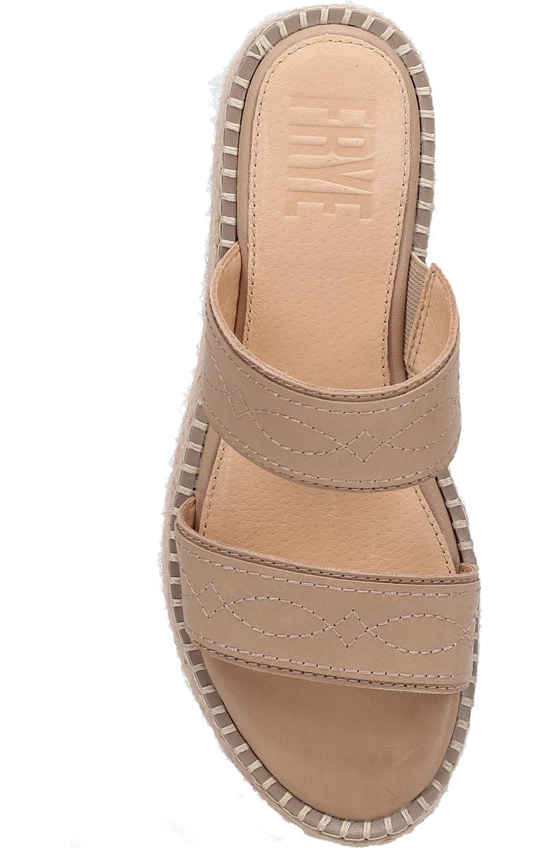 Frye Joy Platform Wedge Sandal, Alternate, color, Clay