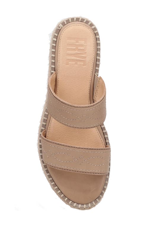 Frye Joy Platform Wedge Sandal In Brown