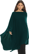 Monticelli Cashmere Pure Cashmere Long Poncho