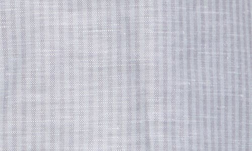 Thom Browne Pinstripe Linen & Cotton Sack Shorts In Blue