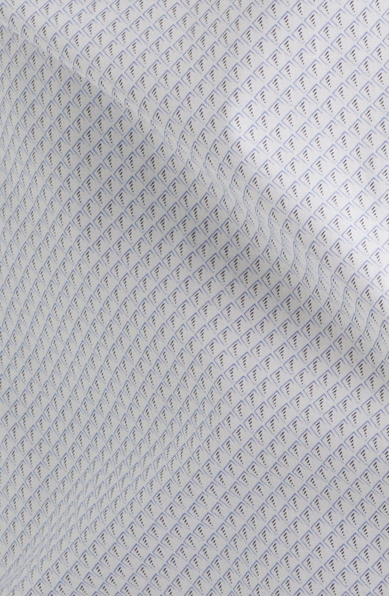 BOSS Hank Slim Fit Stretch Cotton Dress Shirt, Alternate, color, Light/ Pastel Blue