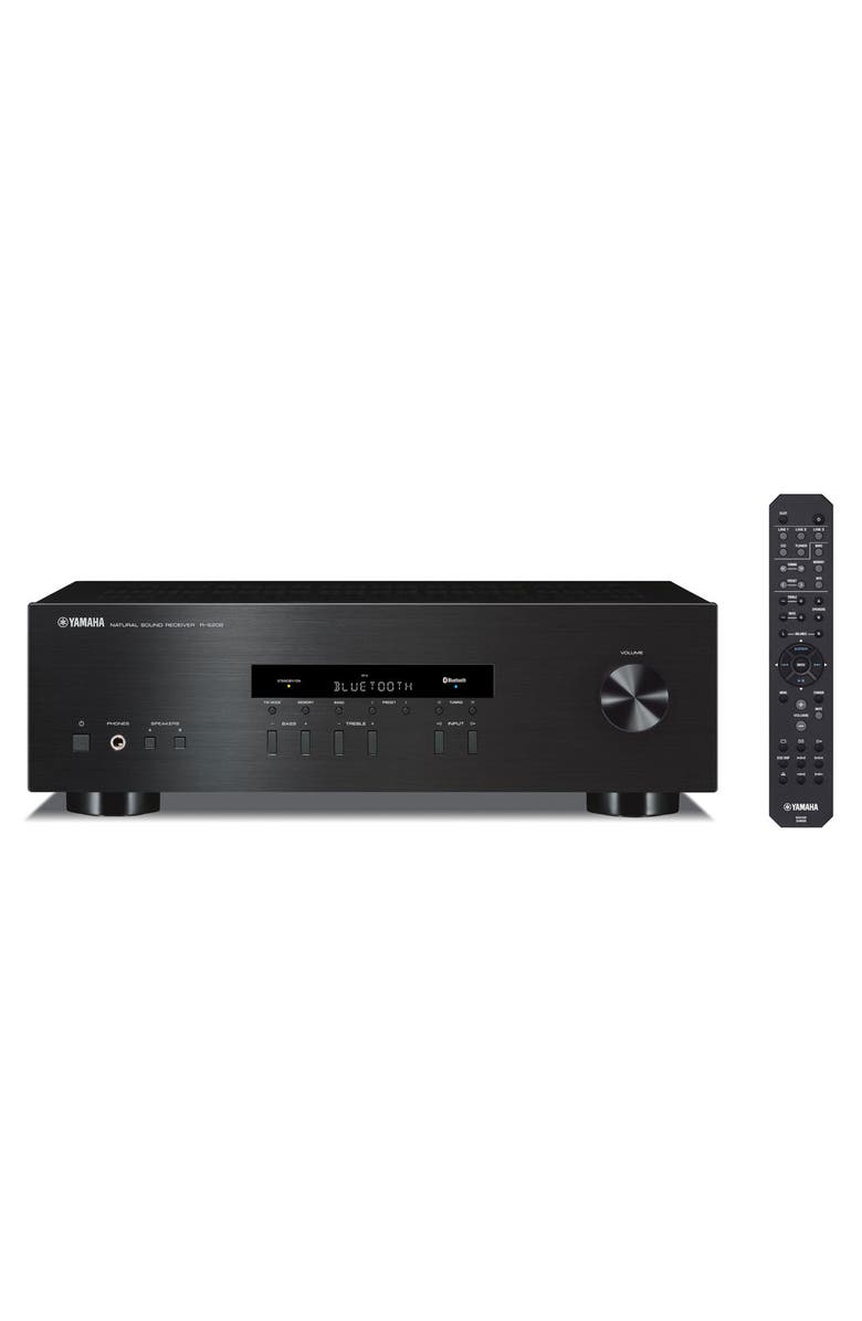 Yamaha R-S202 2-Channel Home Stereo Receiver with Bluetooth, Main, color, Black