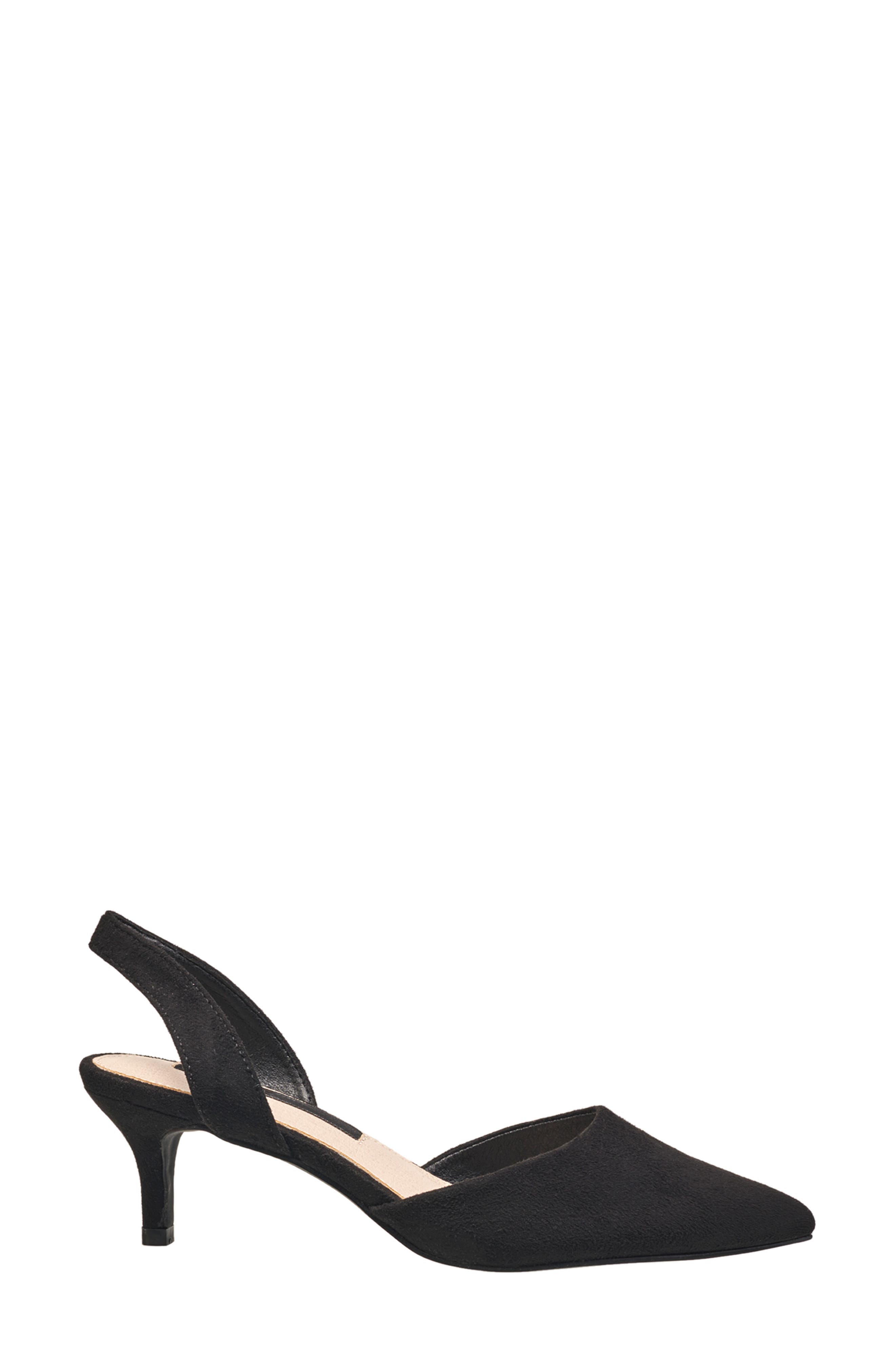 French Connection Delight Slingback Kitten Heel Pump, Alternate, color, 
