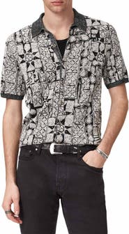 John Varvatos Ferrin Short Sleeve Cardigan