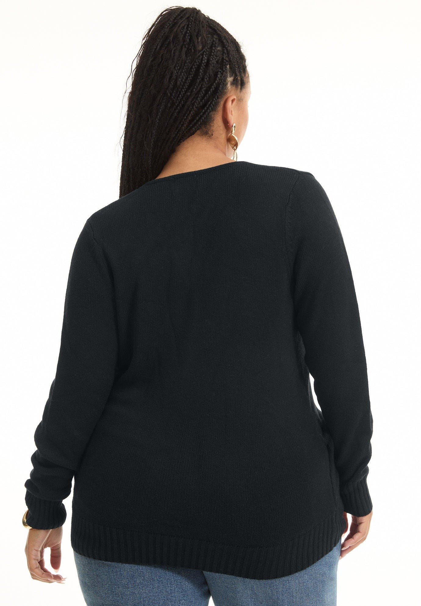 Wrap-Front Cardigan - image 2