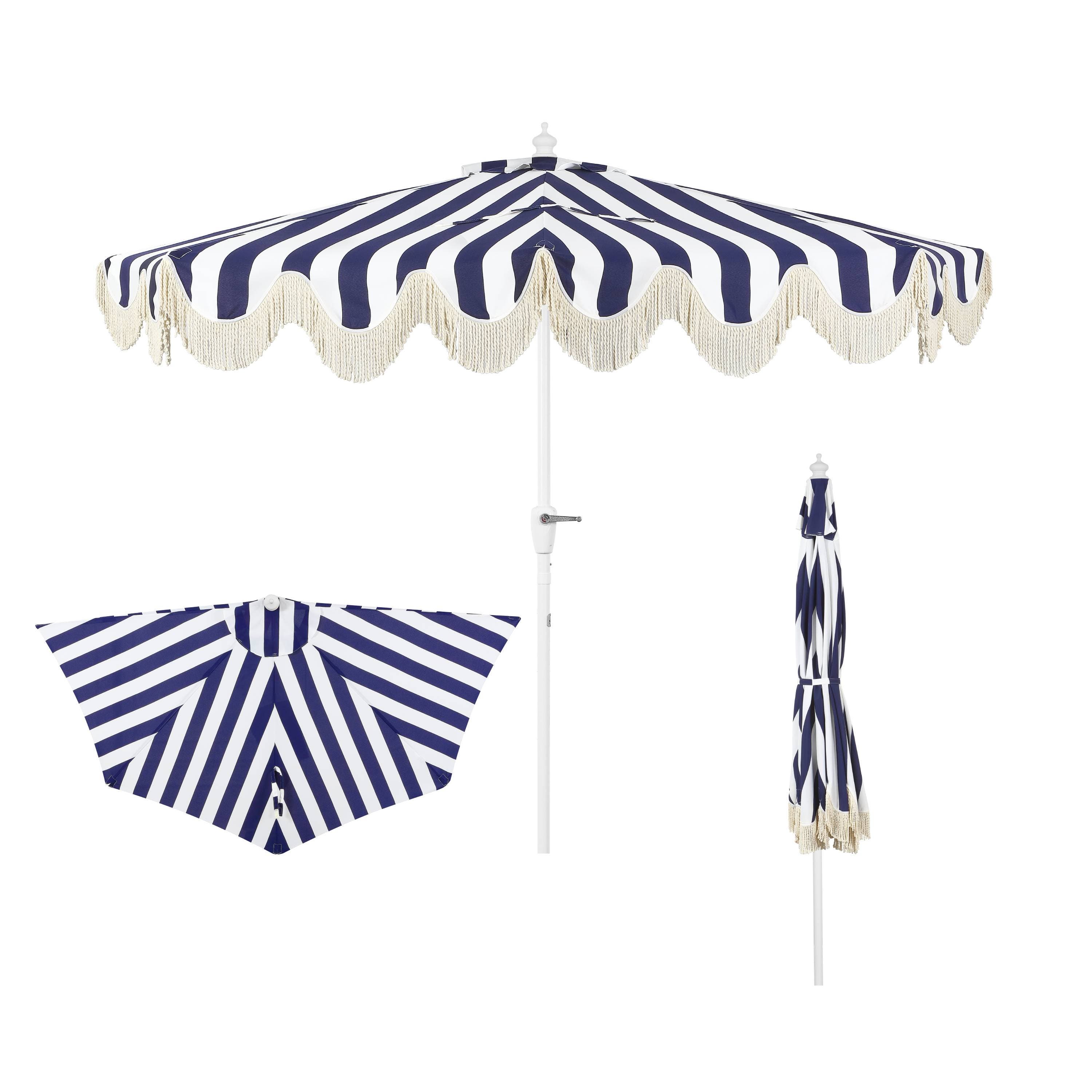 Navy/White Pole