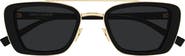 Saint Laurent 50mm Rectangular Sunglasses
