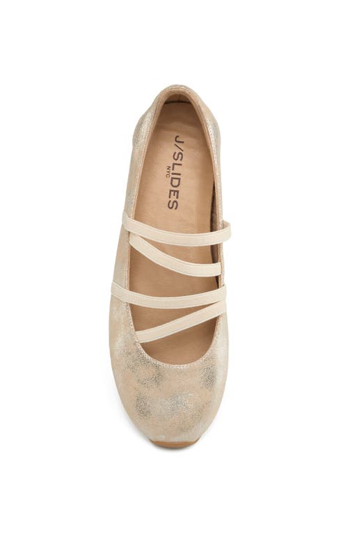 Jslides Pixie Sandal In Gold