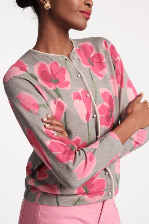 FRANCES VALENTINE FRANCES VALENTINE DARLING CARDIGAN DUTCH TULIP 