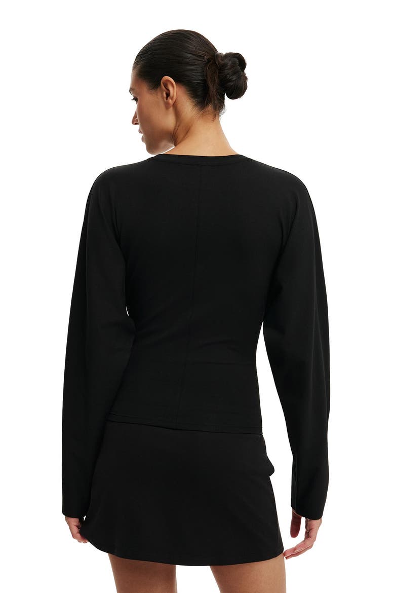 Women's Blair Batwing Long Sleeve, Alternate, color, Black