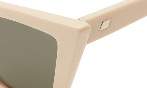 Le Specs Velodrome 54mm Gradient Cat Eye Sunglasses In Neutral