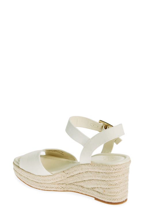 Nordstrom Rack Charlene Espadrille Platform Wedge Sandal In Ivory Egret
