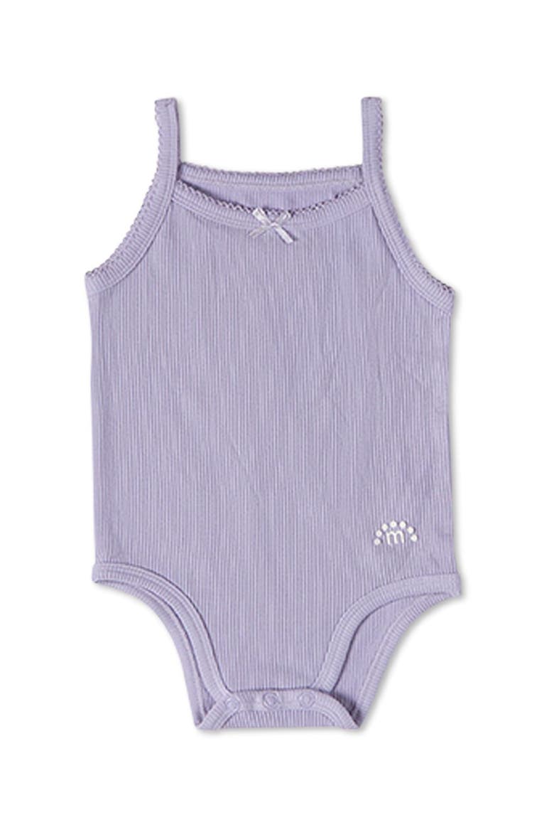 3 Pack Baby Solid-Color Bodysuits, Alternate, color, Purple Multi