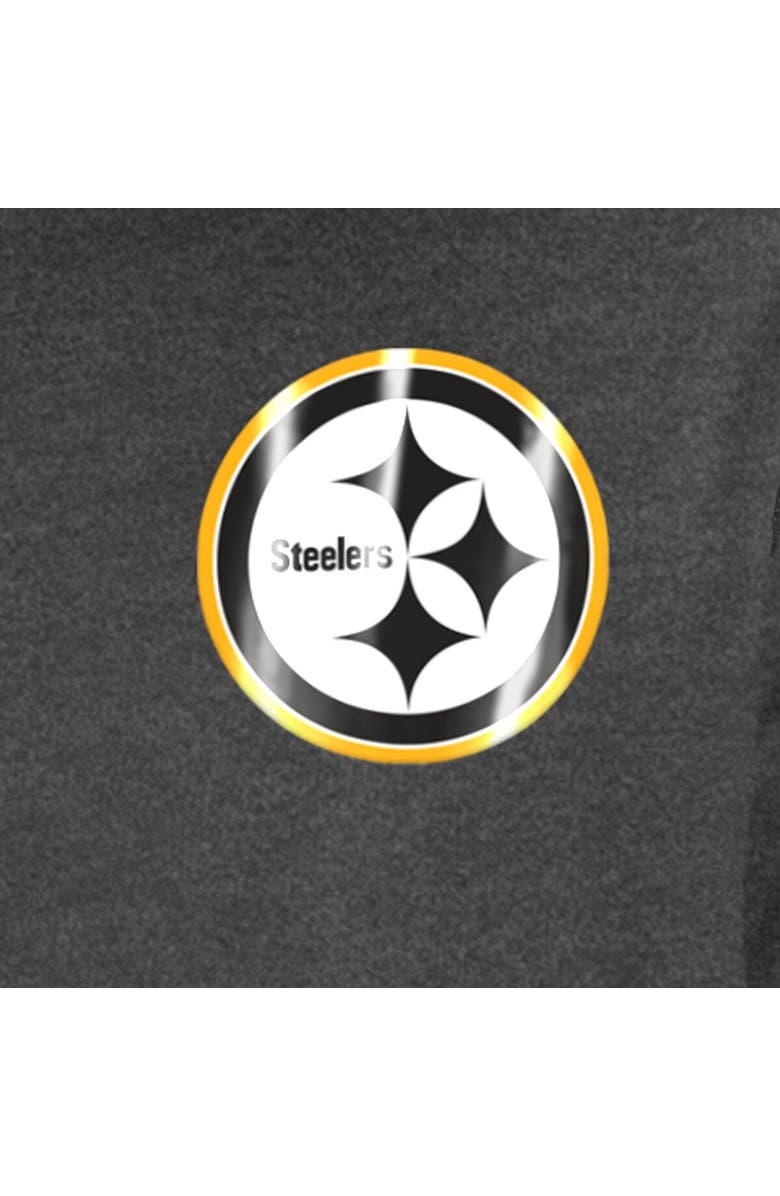 New Era Men's New Era Heather Black Pittsburgh Steelers 2024 NFL Training Camp T-Shirt, Alternate, color, Heather Black