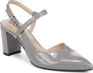LifeStride Raelynn Slingback Half d'Orsay Pointed Toe Pump