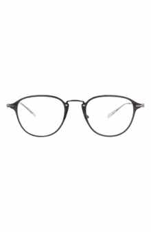 Montblanc 51mm Round Optical Glasses