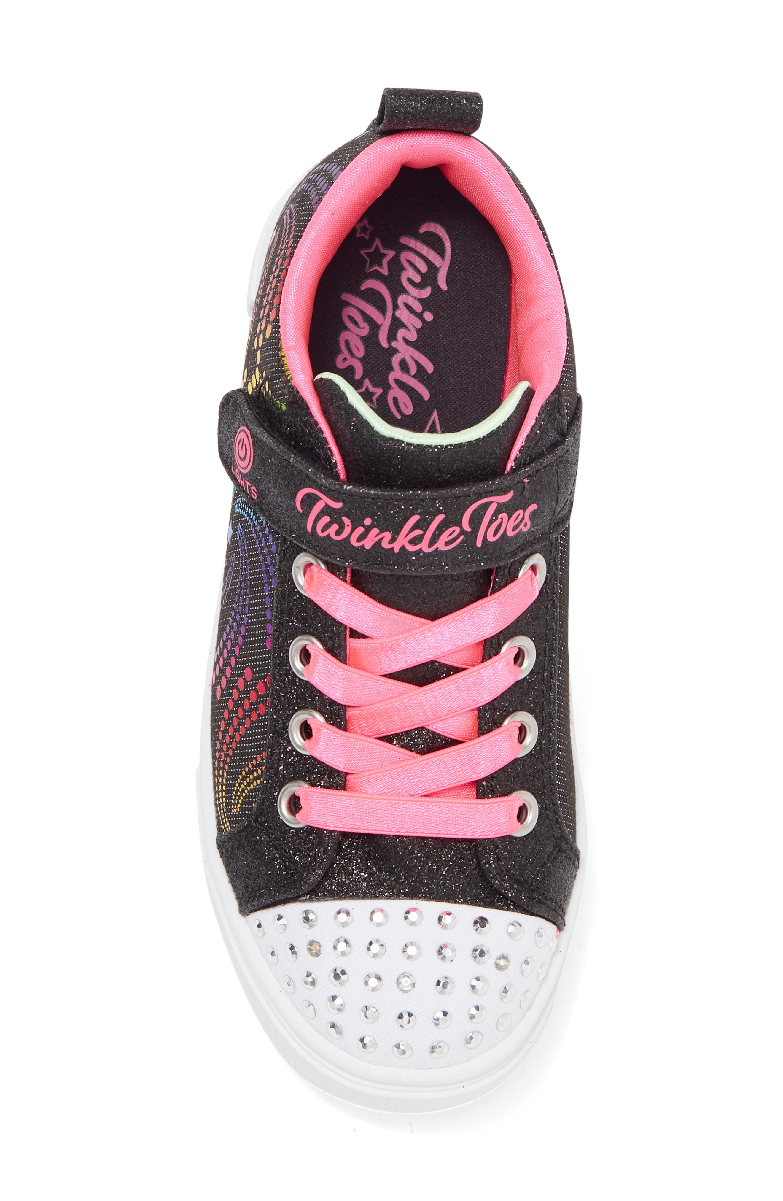 SKECHERS Twinkle Toes Twinkle Sparks Glitter Sneaker, Alternate, color, 