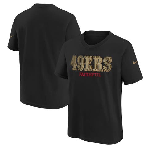 Youth Nike Black San Francisco 49ers 2025 Rivalries Collection T-Shirt
