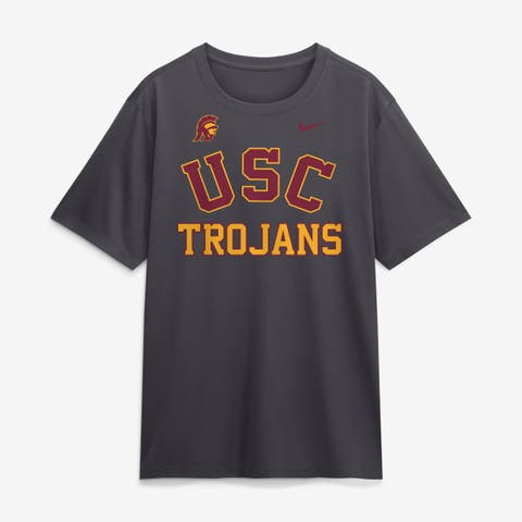 Men's Nike  Anthracite USC Trojans Primetime Arch Mantra Legend Dri-FIT T-Shirt