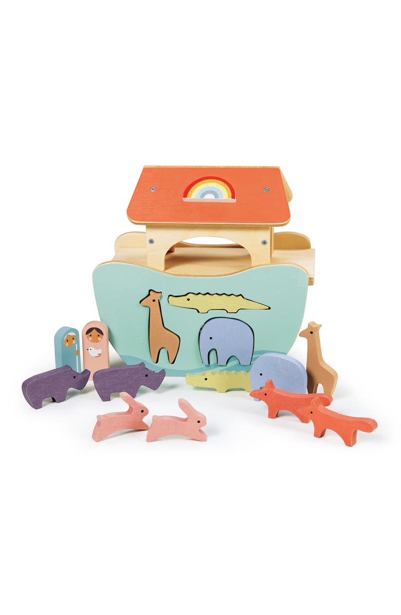 Tender Leaf Toys Little Noah's Ark, Alternate, color, Multi
