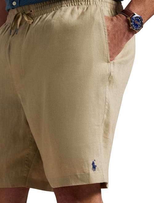 Polo Ralph Lauren Big & Tall Prepster Linen Shorts
