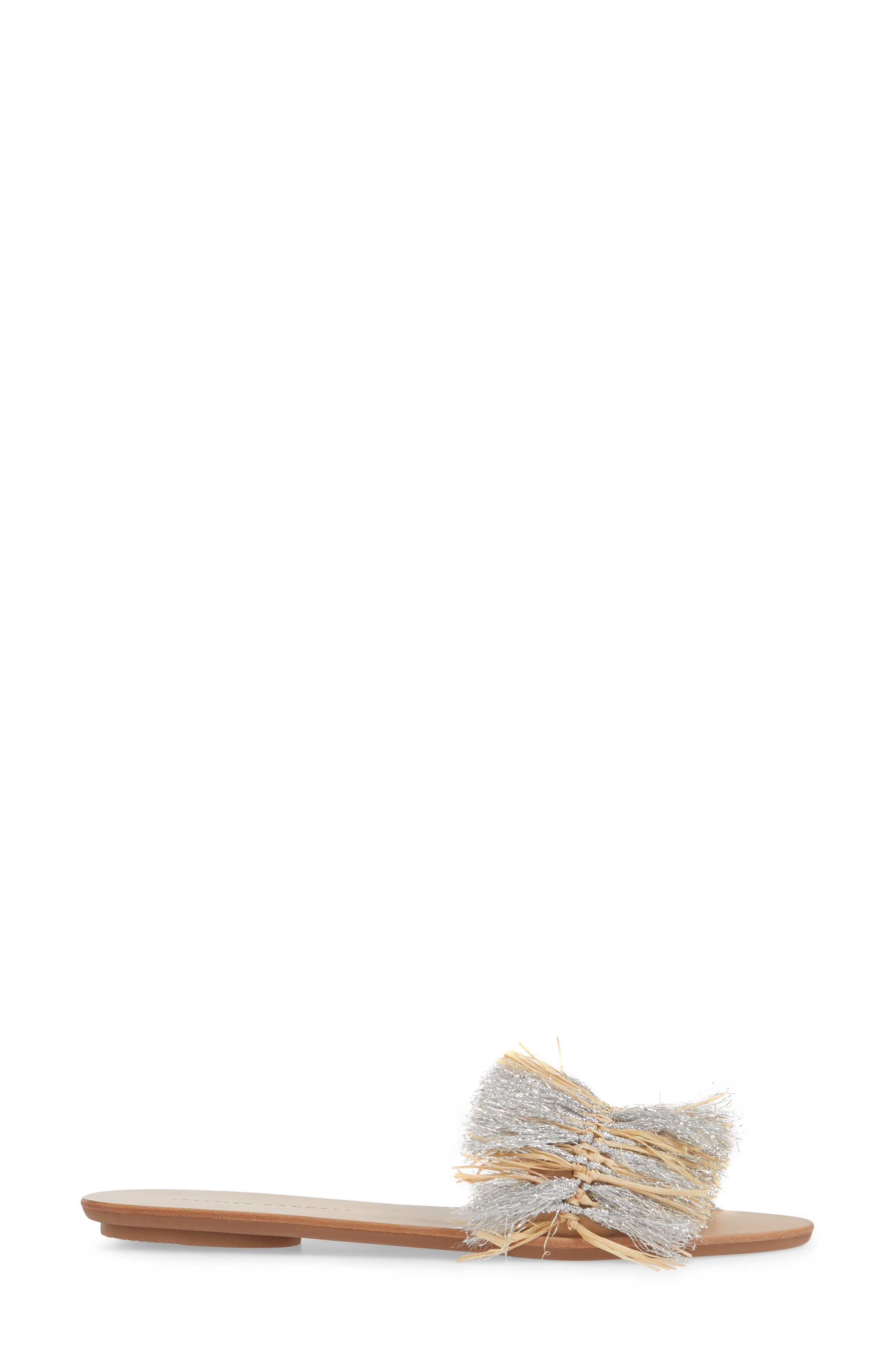 Loeffler Randall Woven Slide Sandal, Alternate, color, 