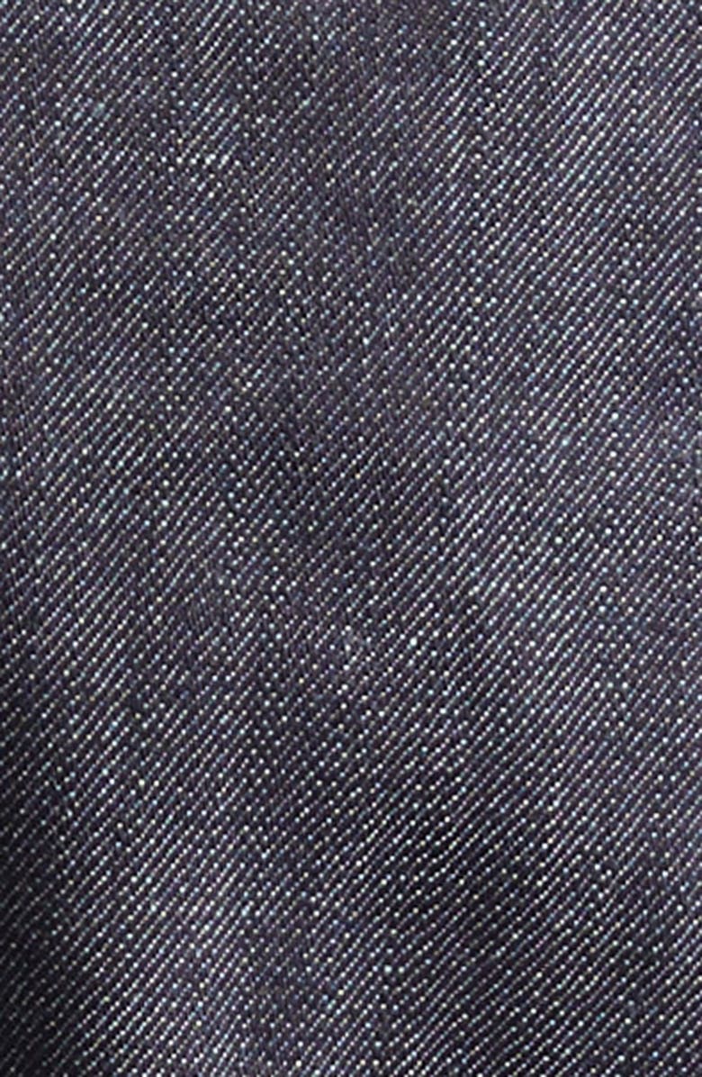 Cecilie Bahnsen CBCandida Denim Peplum Jacket, Alternate, color, Indigo Denim