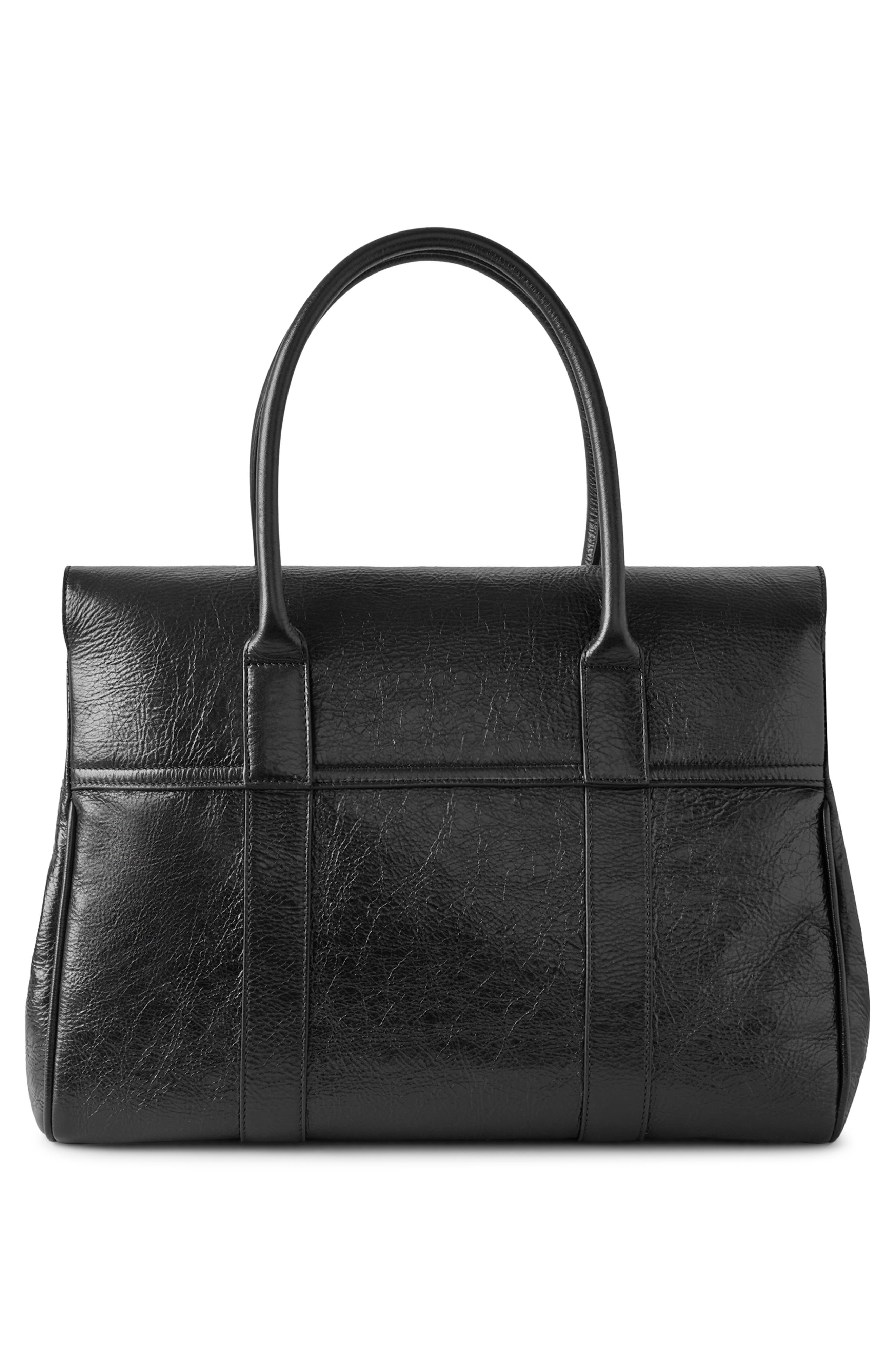 Mulberry Bayswater Heavy Grain Leather Satchel, Alternate, color, 