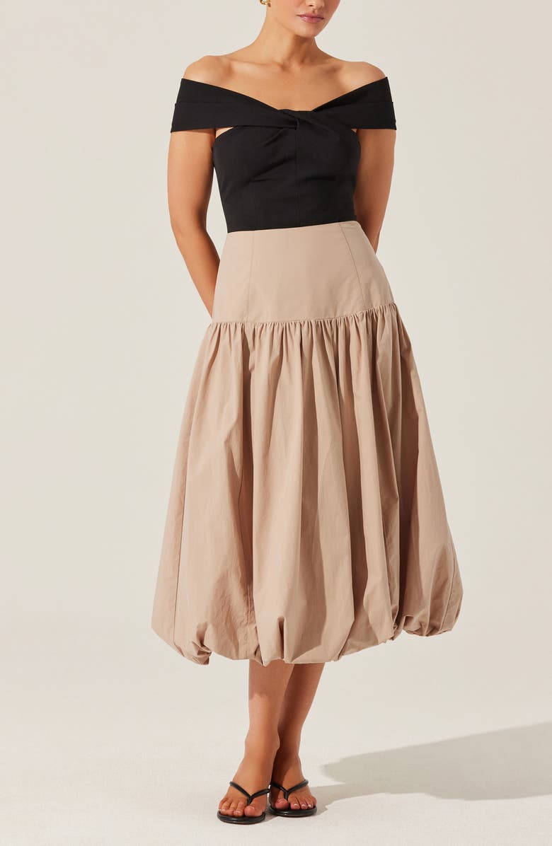 ASTR the Label Cathering Off the Shoulder Top, Alternate, color,