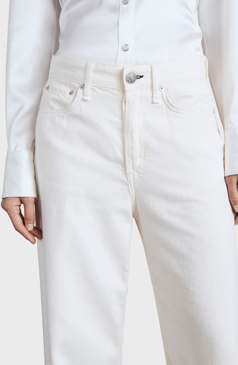 rag & bone Featherweight Logan Wide Leg Jeans, Alternate, color, 