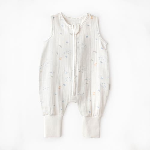 ANDY WAWA ANDY WAWA OCEAN SLEEVELESS MUSLIN ROMPER